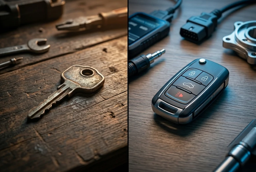 Key Services guide comparing car key types before choosing a price