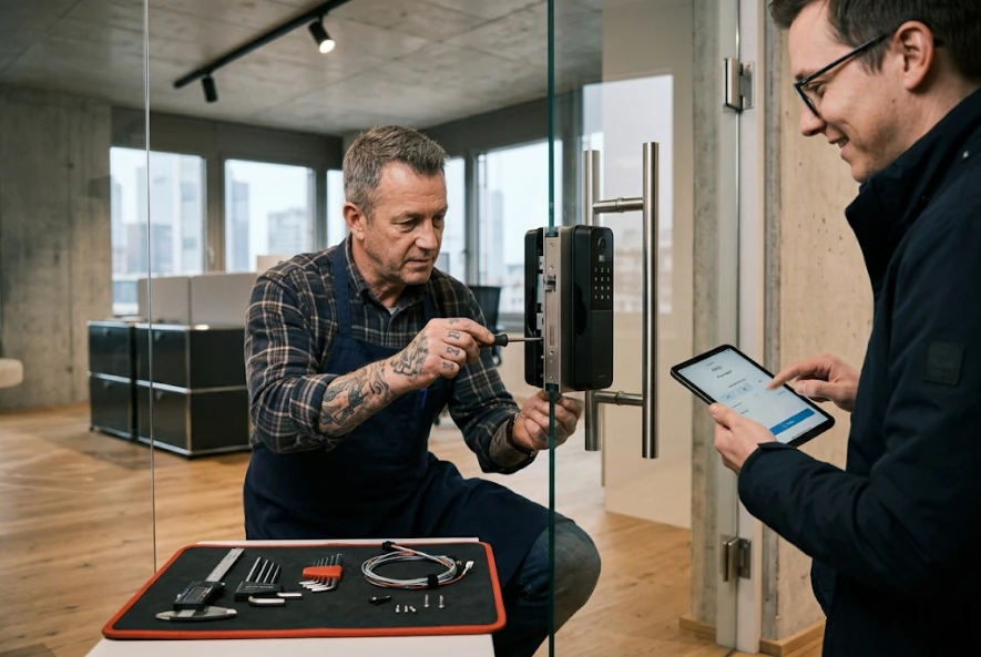 Key Services guide explaining when to tip a locksmith after service