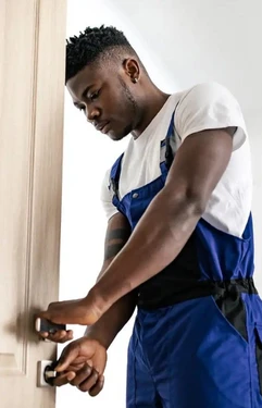Residential locksmith in Briny Breezes providing home lock replacement, rekeying, and smart lock installation services